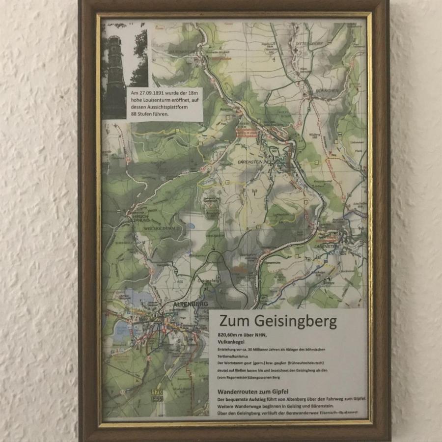 Ferienwohnung Uhlig Altenberg  Exteriér fotografie